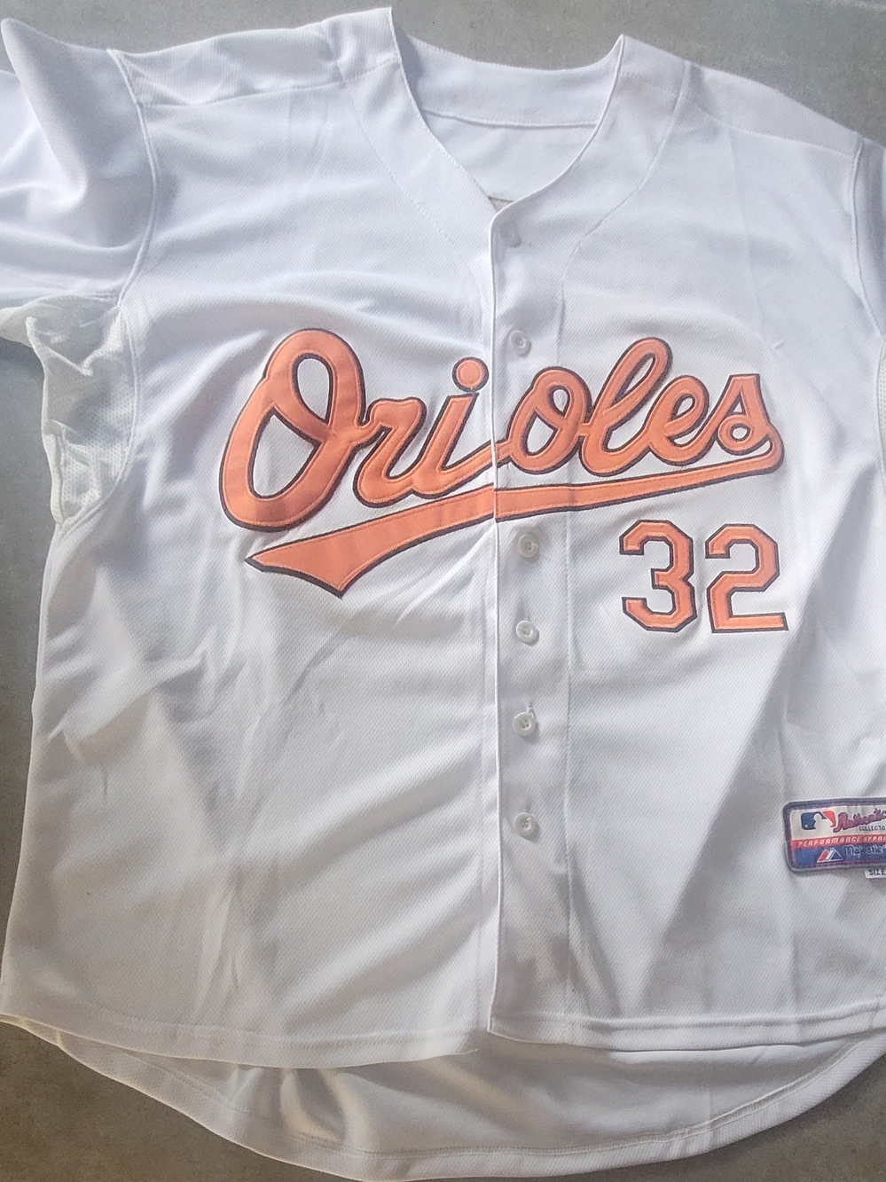 Majestic Orioles Homee Baseball Jersey - Matt Wieters Number 32